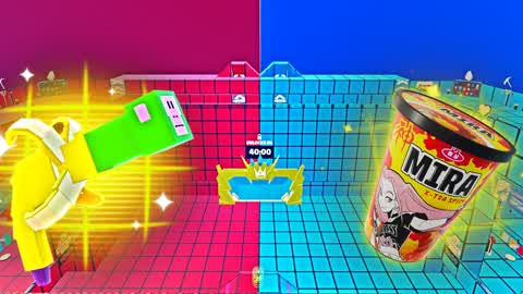 KPOP HUNTERS RED VS BLUE 🔴🔵 INSKY👹