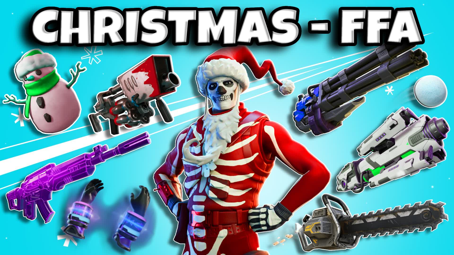 🎅CHRISTMAS FFA - ALL WEAPONS!🎄