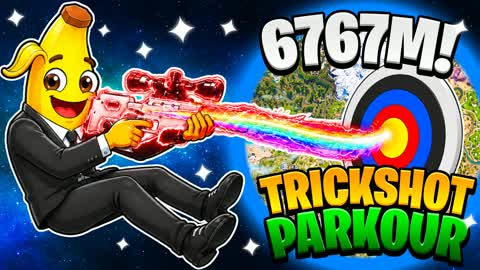 SUPER CRAZY TRICKSHOT PARKOUR🎯(70+ LVL)
