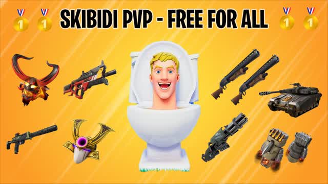 1V1 2V2 3V3 4V4 SKIBIDI PVP-FFA [1.16.5]
