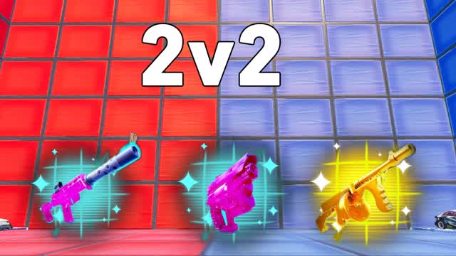 CRAZY RED VS BLUE 🔴🔵 2V2