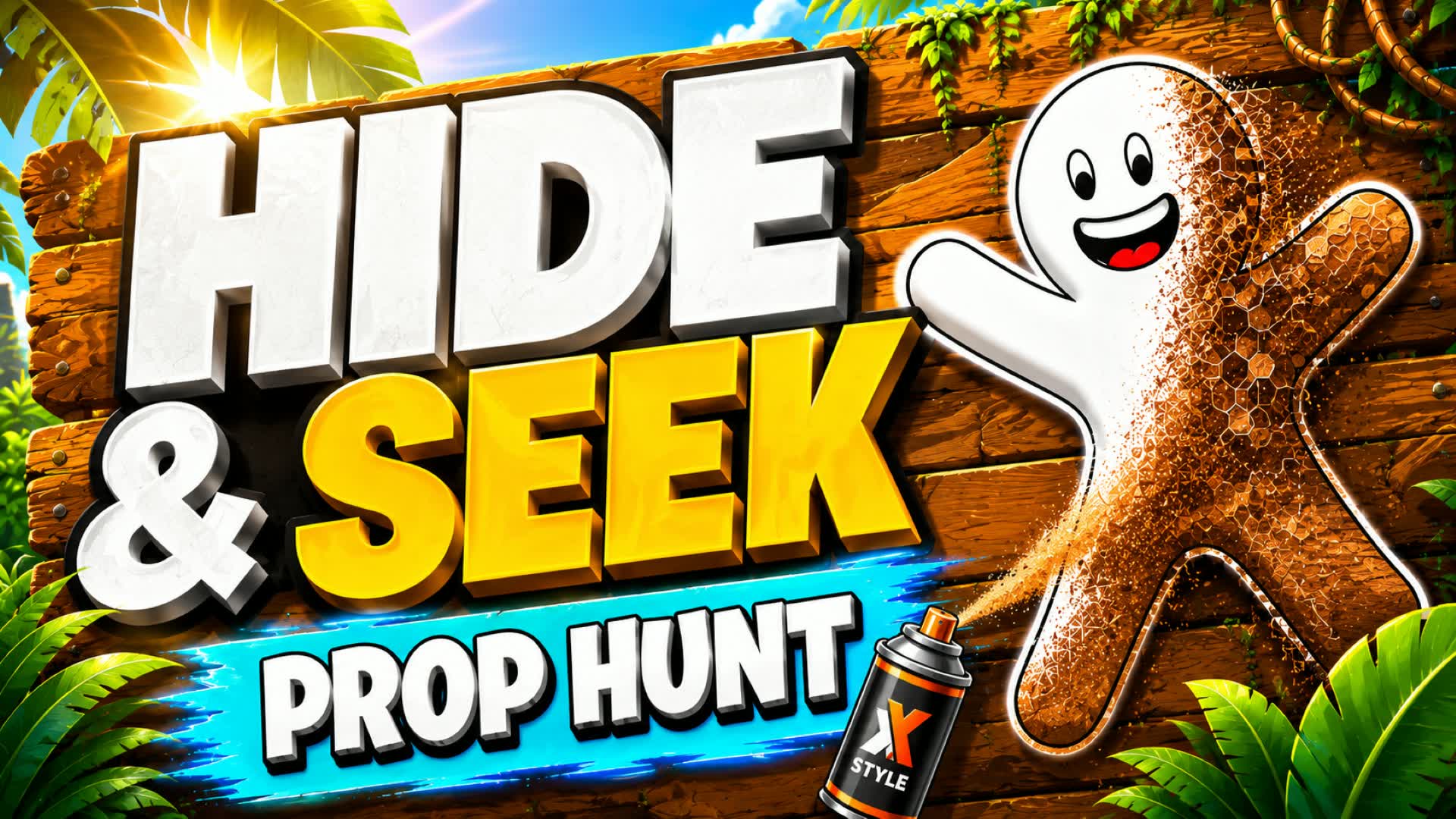 🐪 PROP HUNT 🍌 HIDE AND SEEK ⛄