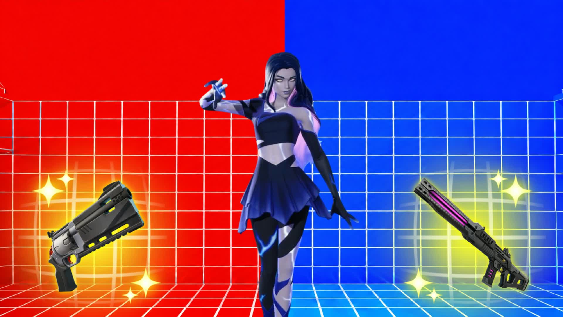 クレイジー レッド 対 ブルー🔴🔵RVB
