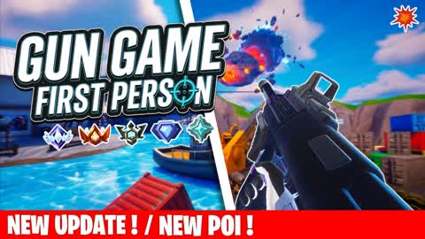 GUN GAME 🔫 [FIRST PERSON 🎯]