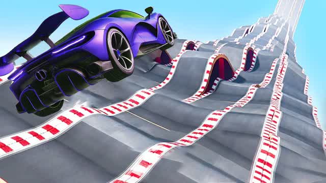 Capture 1 – The Hole | Car Crash Test Ramp 🎢💥