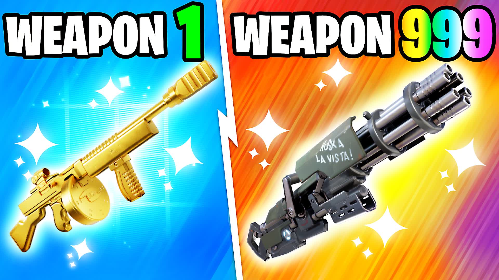 😎 GUN GAME 🔫 RUMBLE ONE SHOT