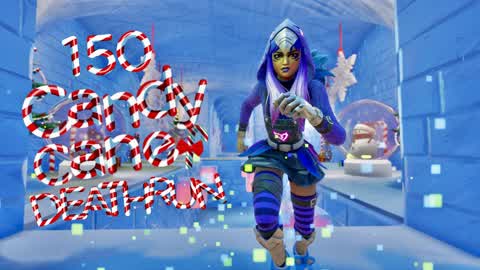 Candy Cane Deathrun - 150 levels