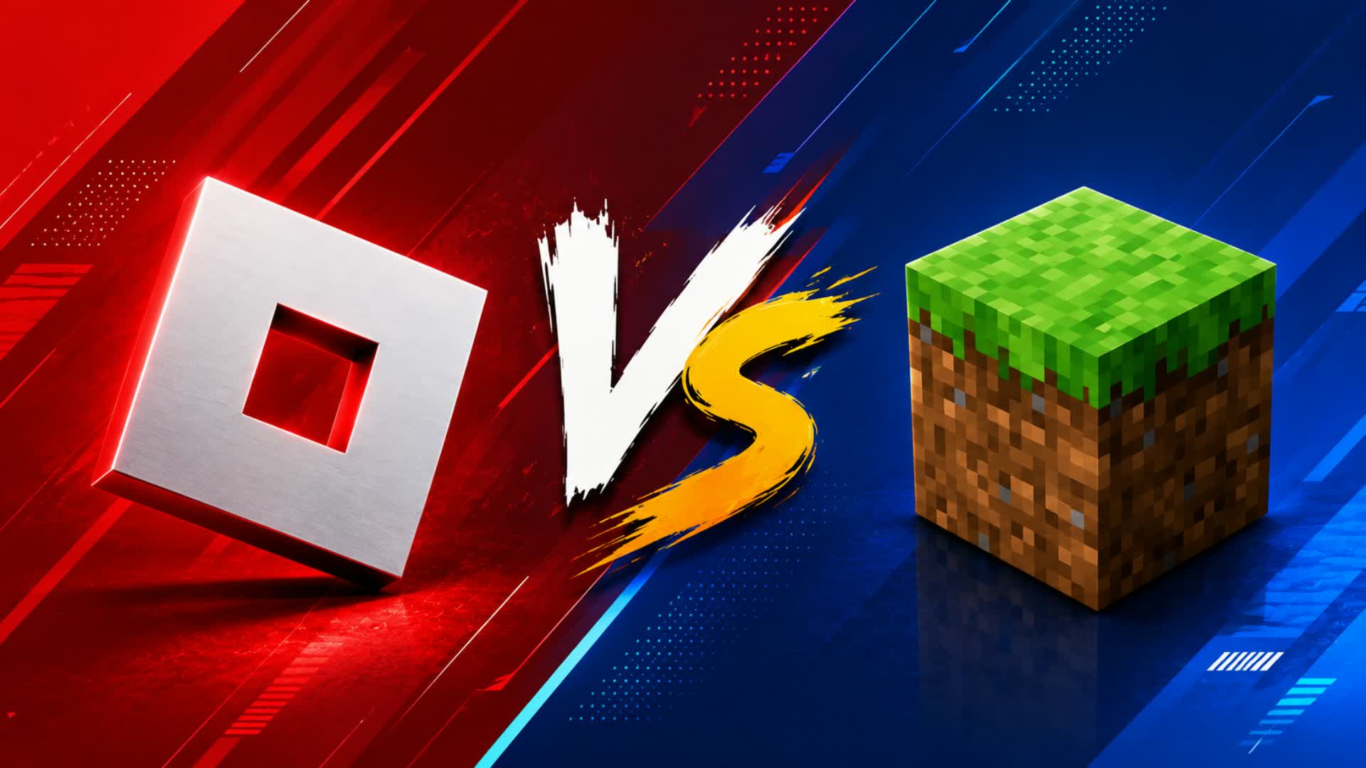 EASY LOGO 赤 vs 青🔴🔵easy