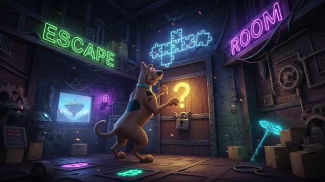 🎃 WHERE ARE YOU!  🎃 ESCAPE ROOM 🧠