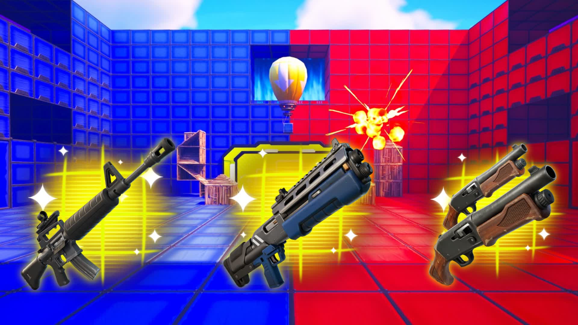 RED VS BLUE CUSTOM MAP 9