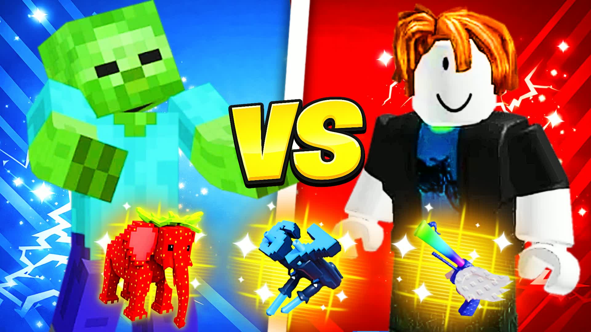 ROBLOX VS MINECRAFT
