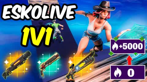 EskoLive 💎1v1💎 Build Fights 🎯