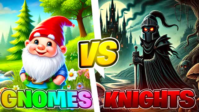 âïžKnights vs Gnomes! 1v1 âïž