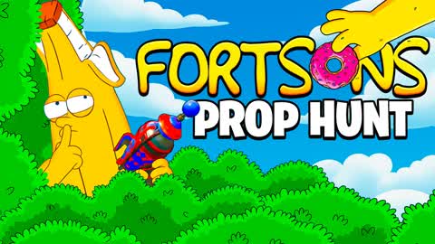 🍩 THE SIMPSONS PROP HUNT 🍩 FORTSONS