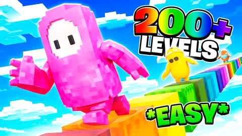 OBBY BLOCK PARKOUR 200+ ⭐ FALL GUYS