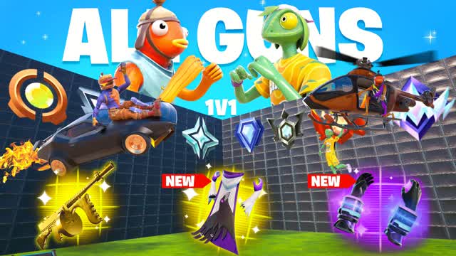 ALL WEAPONS & VEHICLES 1V1 - RANKED