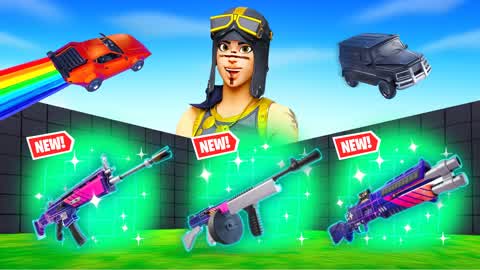 SKYWARS 1V1 ALL WEAPONS AND VEHICLES