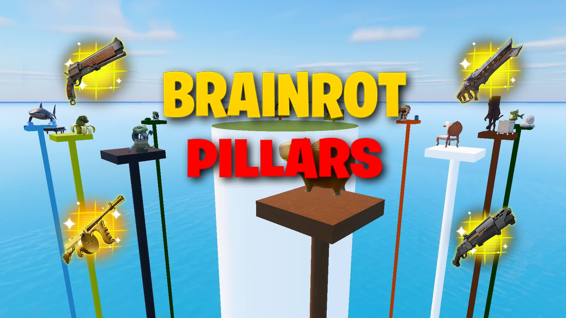 Brainrot Pillars Free For All🧠