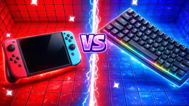 KEYBOARD VS SWITCH 🔴 RED VS BLUE 🔵