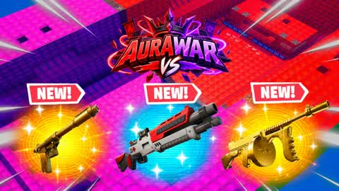 ULTRA RED VS BLUE🔴🔵AuraWar NewWeapons
