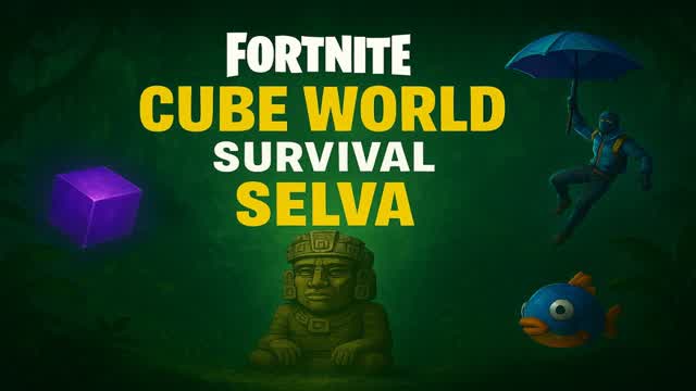 âš CUBE WORLD SURVIVAL đŽ SELVA đż