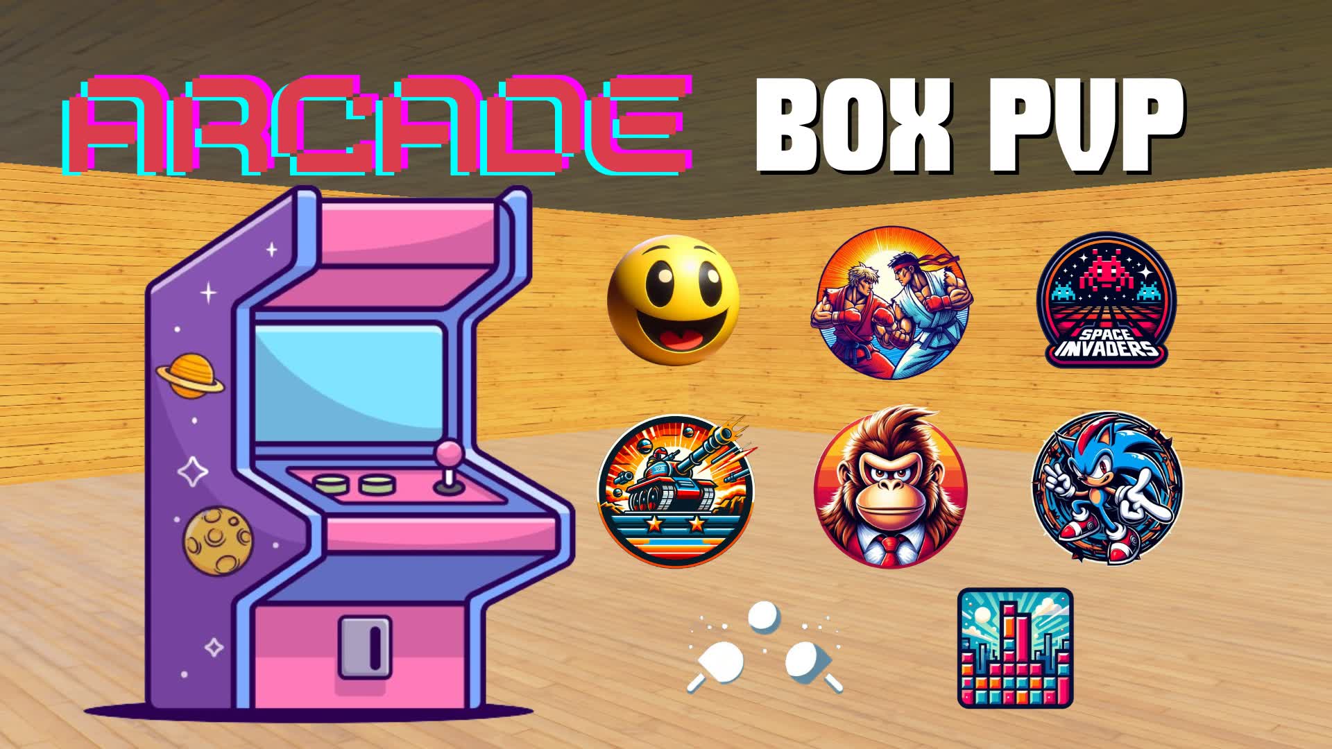 🕹️ ARCADE BOX PVP 📦 001660691193 by morde Fortnite Creative Map