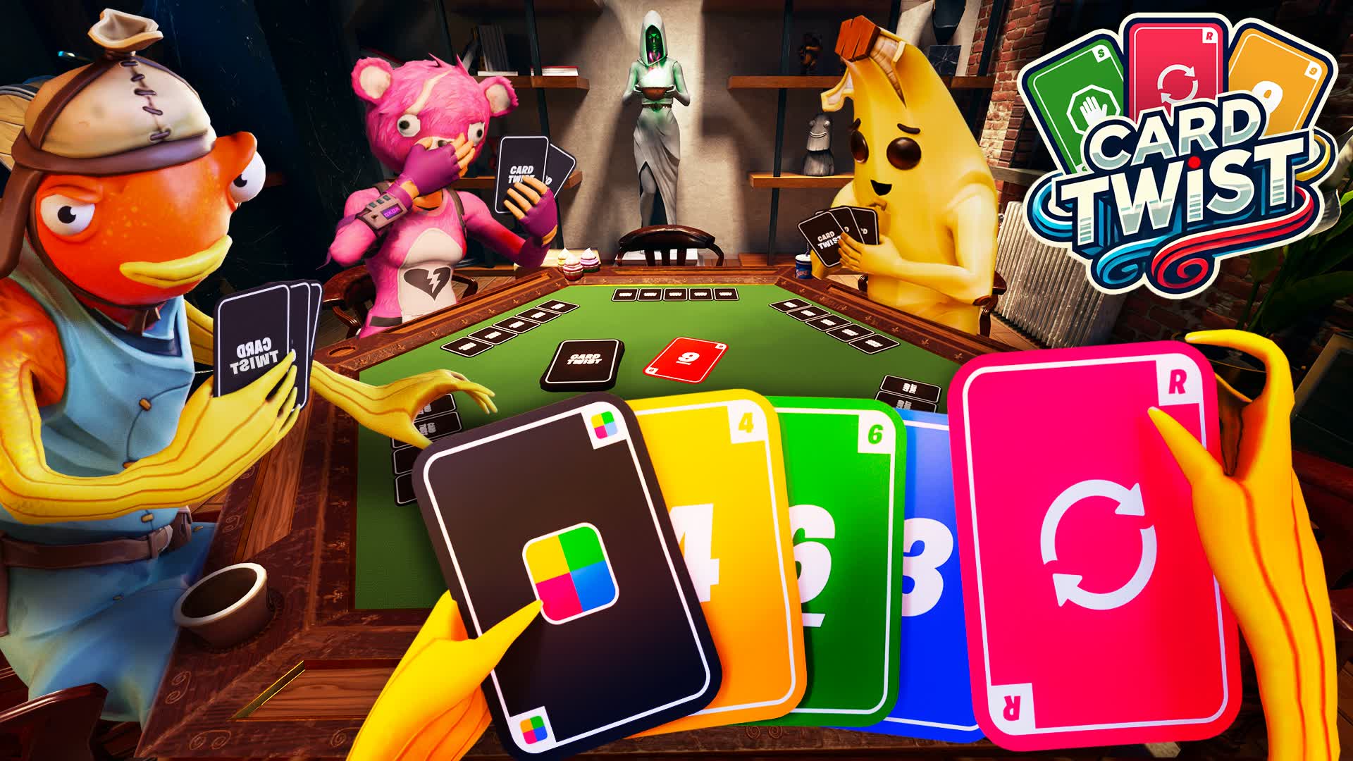 CARD TWIST 🏆 BOARD GAME MINIGAME