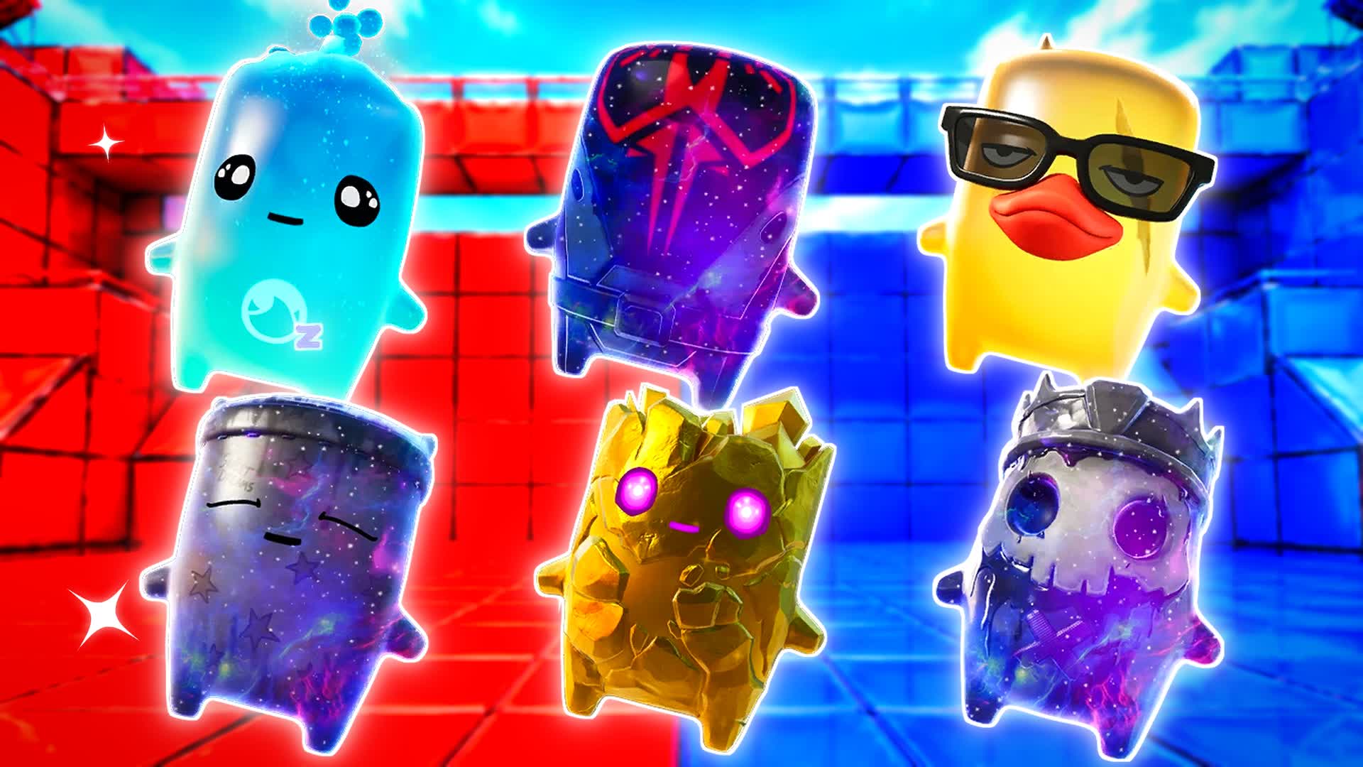 RED VS BLUE COURAGE DRIVE SIDEKICK 🔴🔵