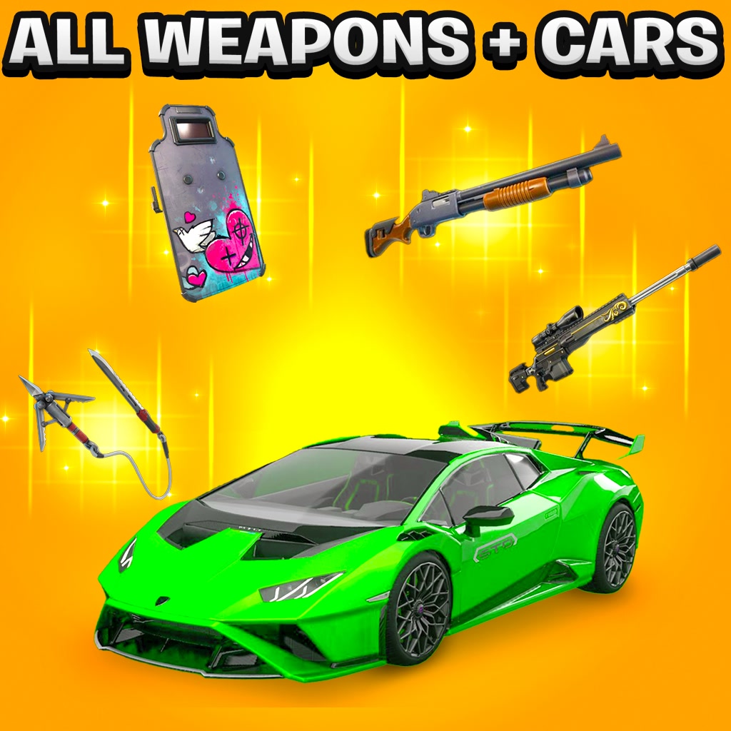 ALL WEAPONS - FREE FOR ALL🏆 6235-9957-7318 by miniduck - フォート