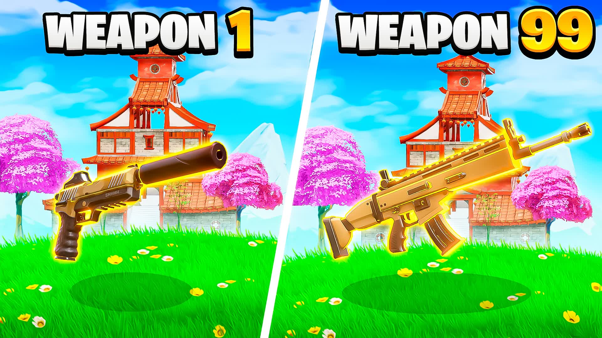 SAKURA GOLD INFINITE GUN GAME 🌸