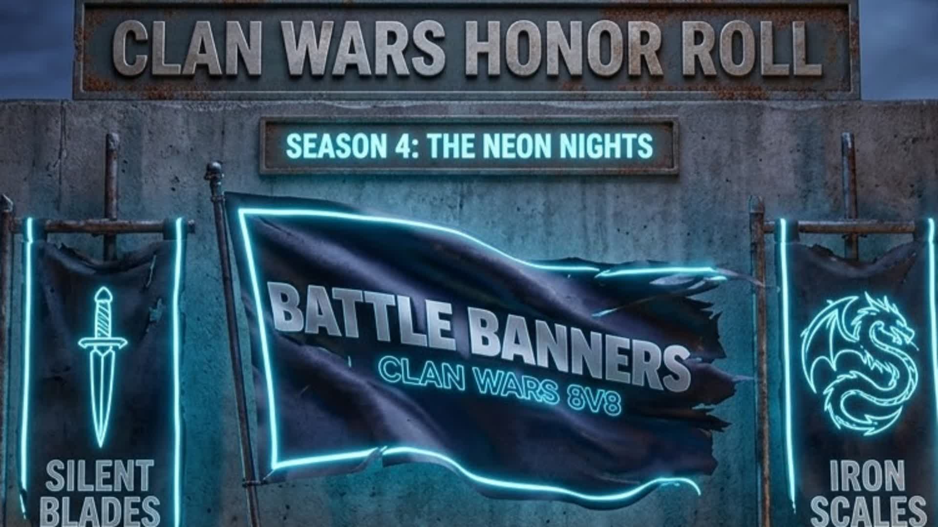 Battle Banners clan wars 8 v 8 - Fortnite island 5509-4010-5759 by Cyrvaan