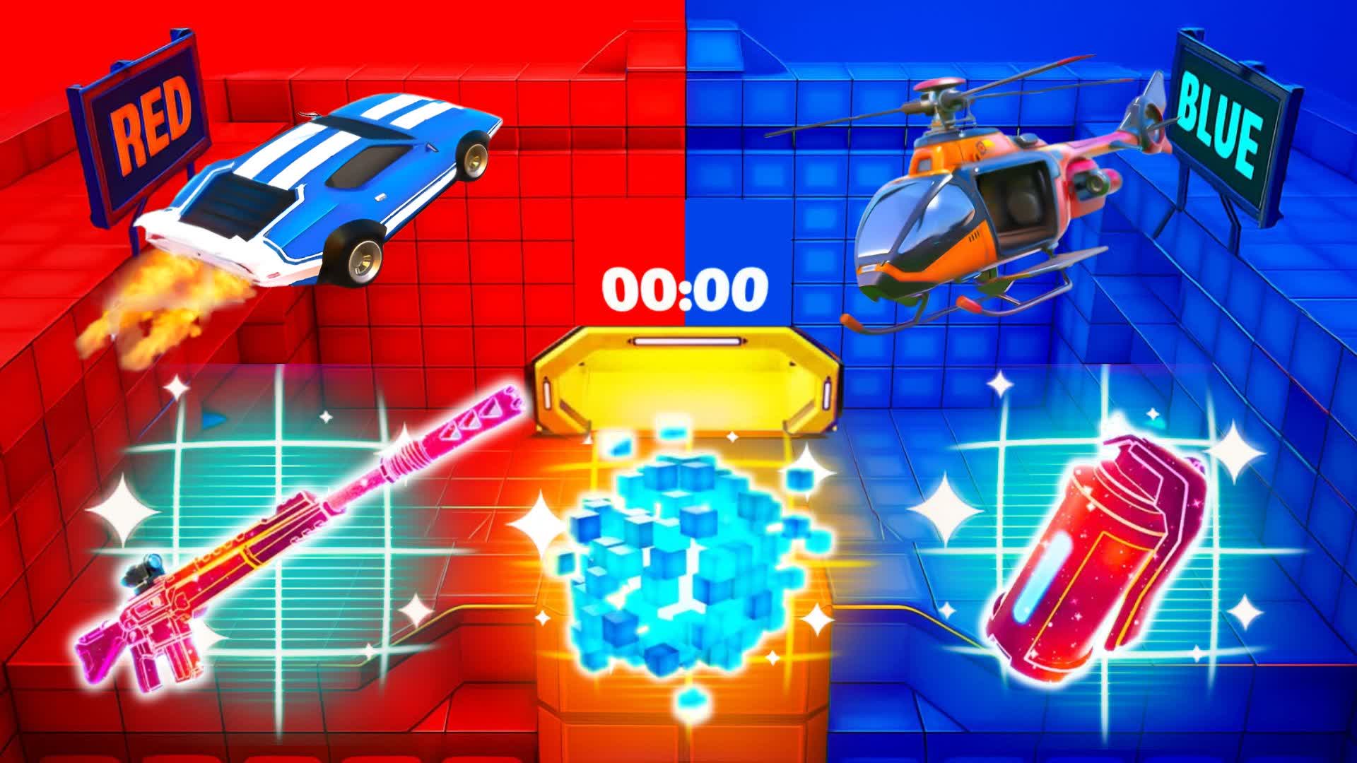 CRAZY RED VS BLUE 🔴🔵(PRO)