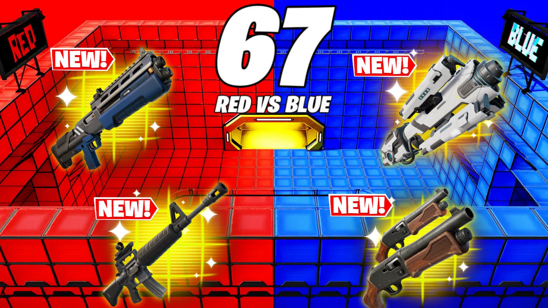 RED VS BLUE SUPER EXTREME🔴🔵