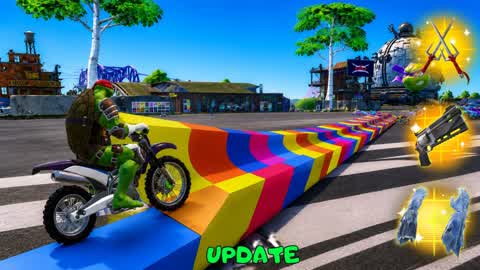 đSUPER DRIVER TMNT - MEGA RAMP