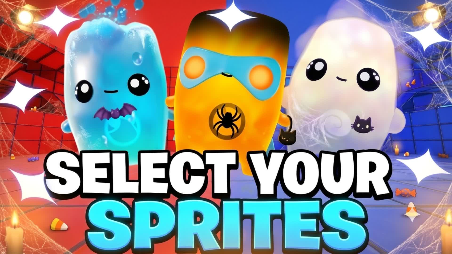 SELECT YOUR SPRITES [RED VS BLUE]🔴🔵