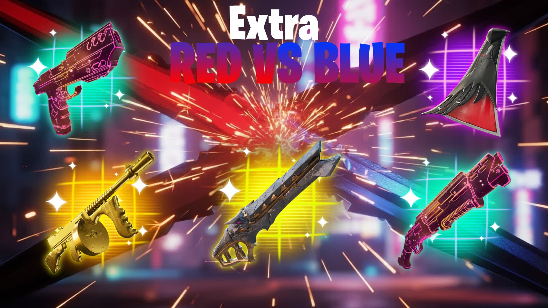 Extra Crazy Red VS Blue