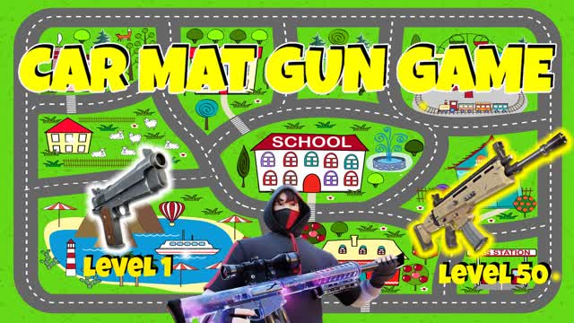 CAR MAT GUN GAME