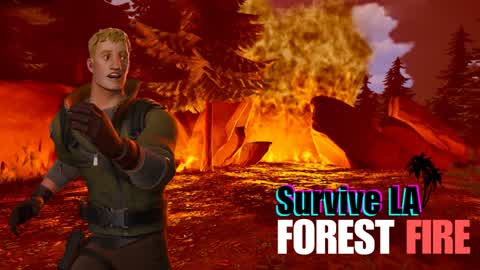 Survive LA Forest Fire 🔥🌲😱😱