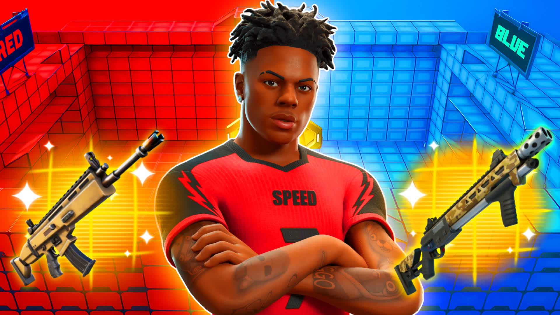 SUPER RED VS BLUE🔴🔵CLAPZEN!