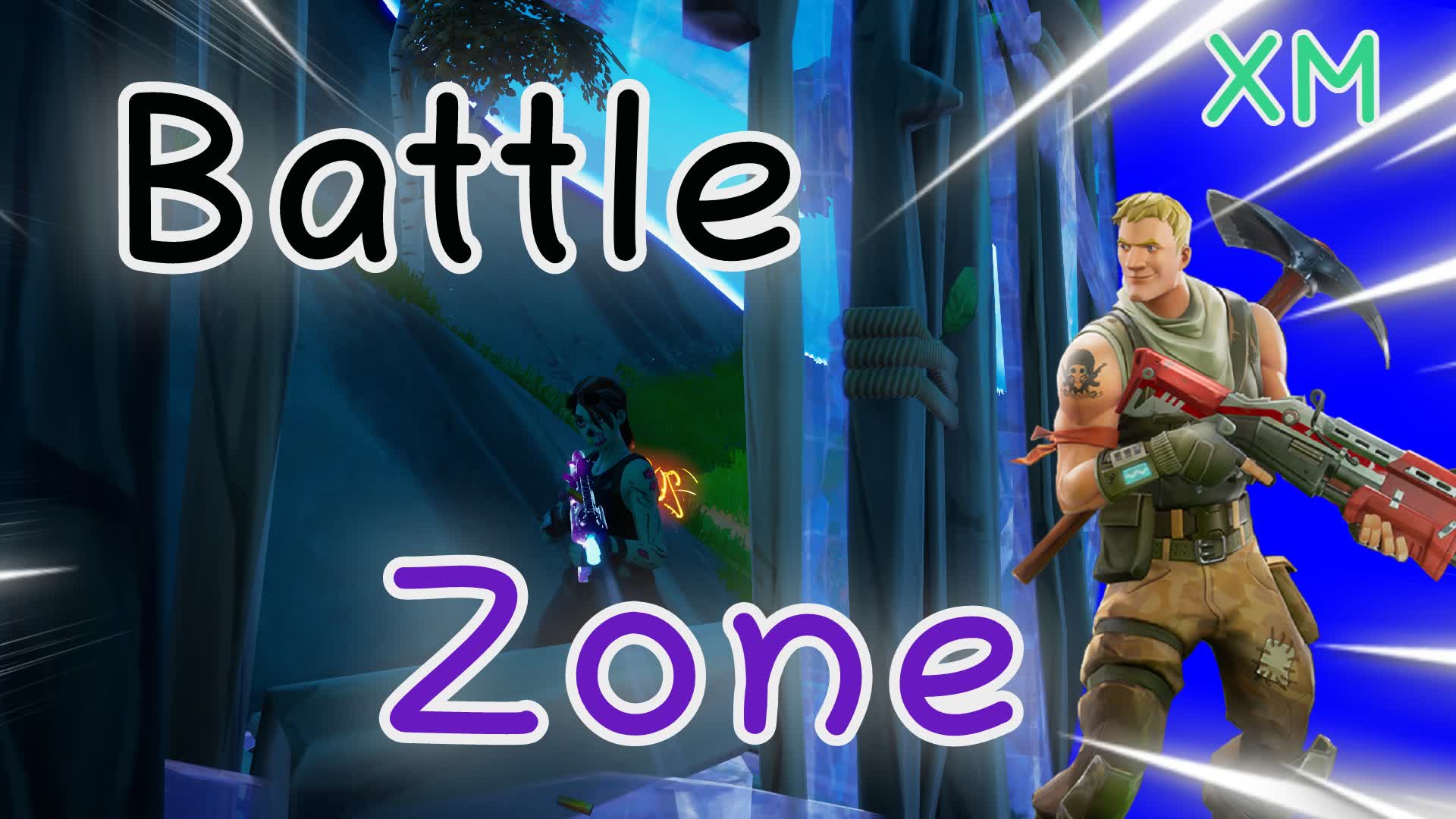 Battle Zone(XM) 613155797581 By Universal Fortnite