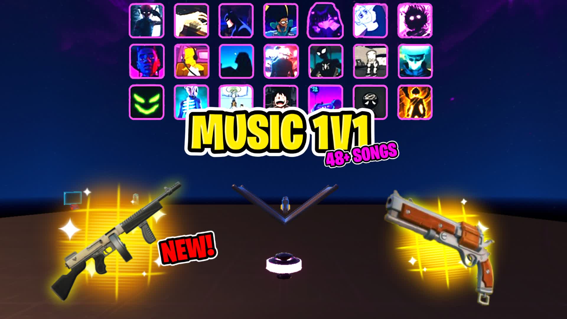 1V1 BUILD FIGHTS [MUSIC]