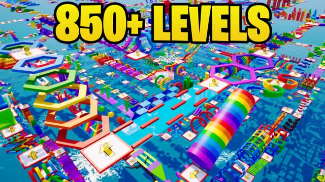850 LEVEL OBBY PARKOUR⭐