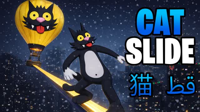 CAT SLIDE 🚀🙀