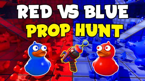 Red VS Blue Prop Hunt 🔴 🔵