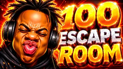 100 STREAMER ESCAPE ROOM 🎥