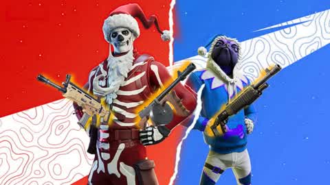 OMG SNOW RED VS BLUE WINTER 2025🎄🎅