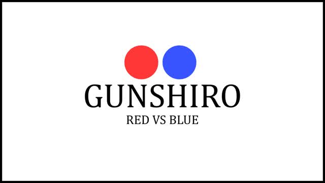 Gunshiro Red vs Blue 🔴🔵