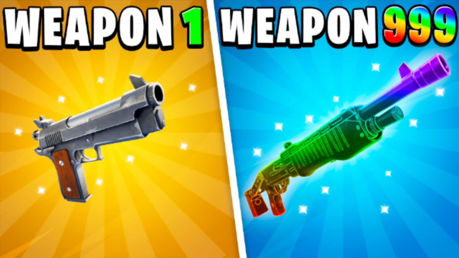 SUPER WEAPON 🔫 GUN GAME!