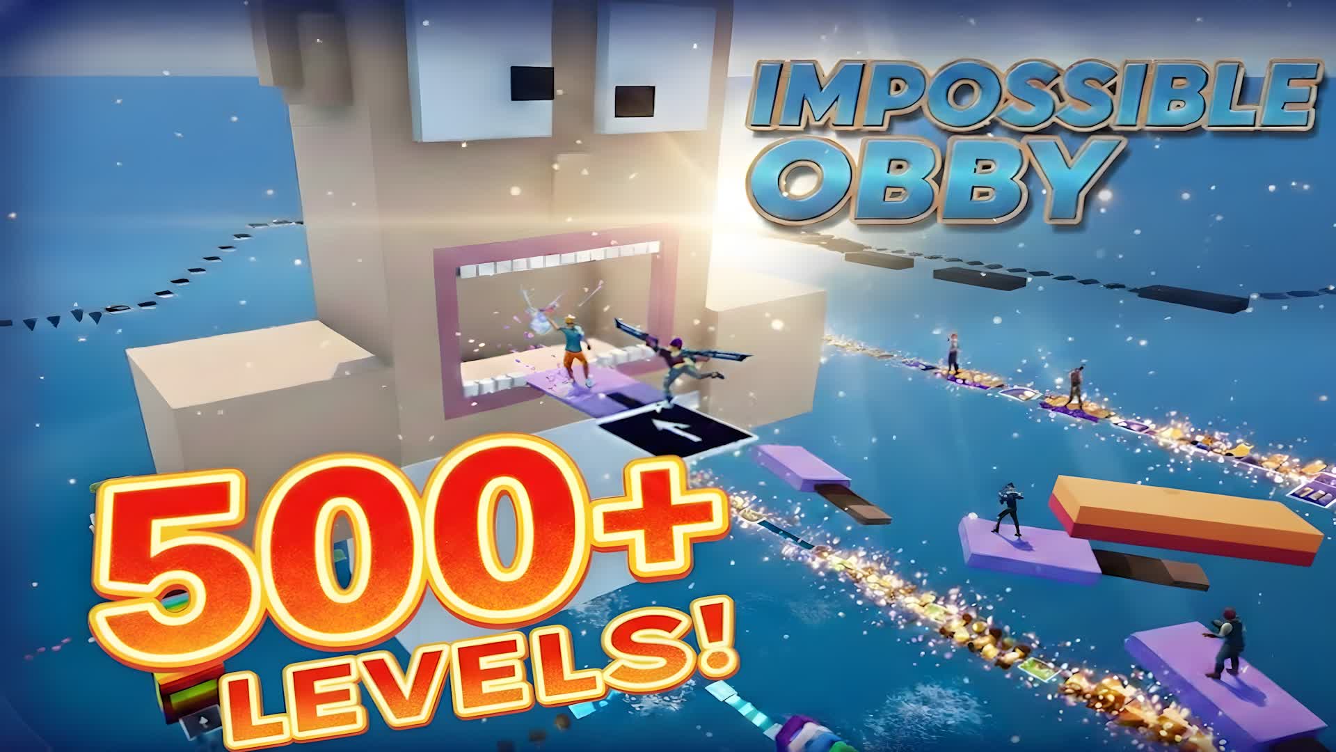 500+ LEVELS OBBY PARKOUR ⭐CRAZY⭐