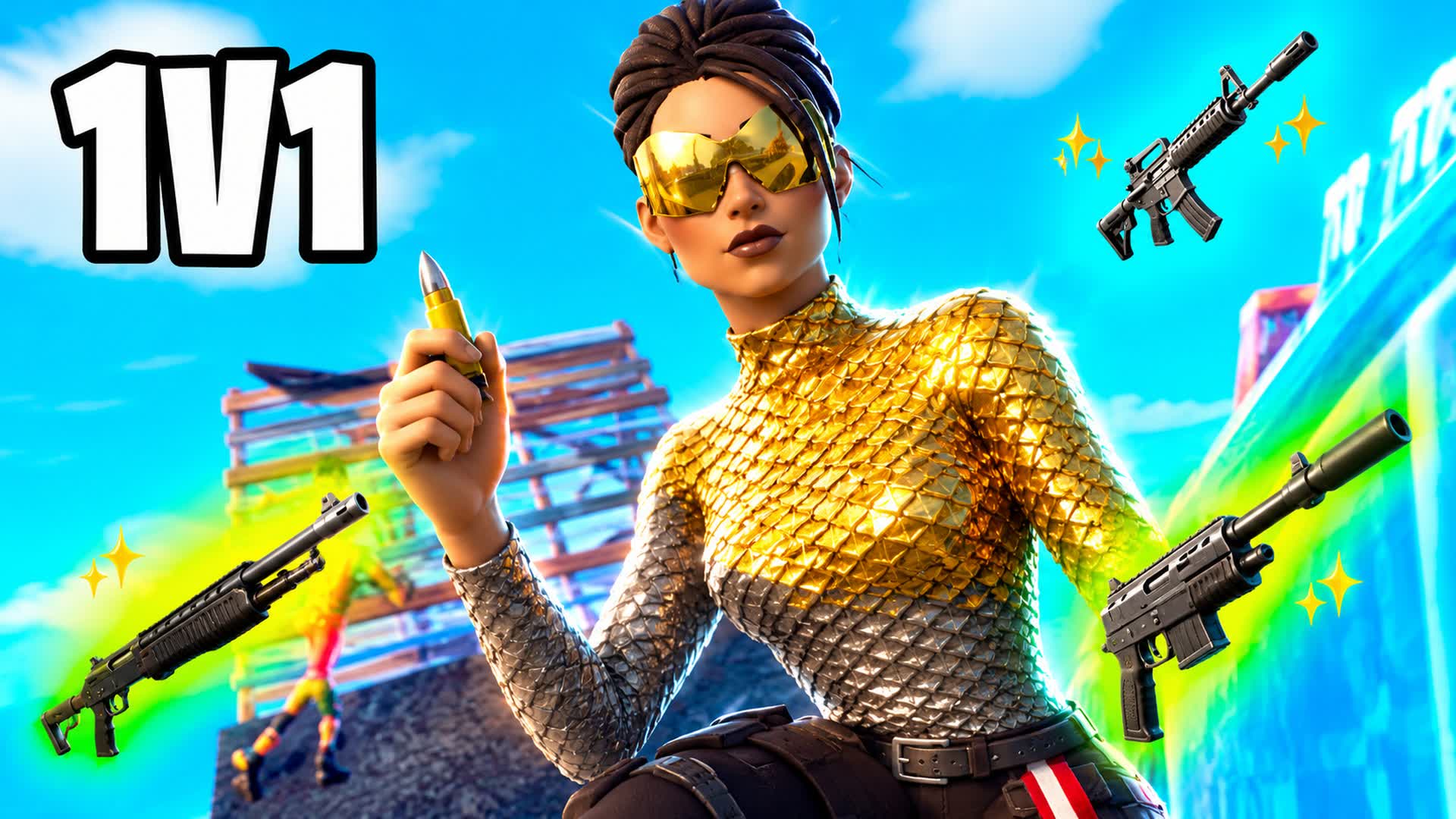 laynox & rayson 1v1 build fight - Fortnite island 9686-2158-5228 by GROS TAS D GRAS